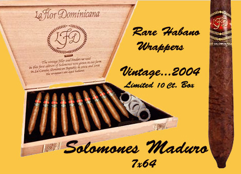 La Flor Dominicana..Habano Salomones Maduro